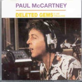 Paul McCartney - Deleted Gems and Live Treasures front cover