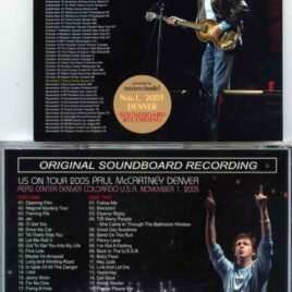 Paul McCartney - Denver 2005 (2CD )( Misterclaudel )(Complete soundboard Recordings from Pepsi Center, Denver, CO, USA Nov.1st 2005)