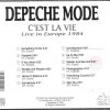Depeche Mode - Ces't La Vie ( Swingin' Pig ) ( Live In Europe 1984 )