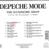 Depeche Mode - The Handsome Show ( Swingin' Pig ) ( Live In Europe 1982 )