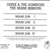 Eric Clapton - Miami Sessions (Derek & The Dominoes ) ( Swingin' Pig )