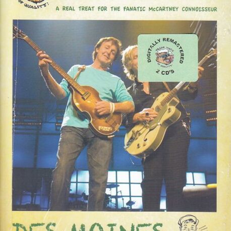 Paul McCartney - Des Moines 10-27-2005 ( 2 CD SET - 24 Pages Full Size Book ) ( His Master's Choice )