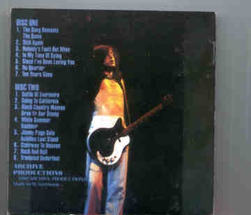 Led Zeppelin – Destroyer ( 2 CD SET ) ( Cleveland, Ohio – April 27, 1977 ) front cover Led Zeppelin - Destroyer ( 2 CD SET ) ( Cleveland, Ohio - April 27, 1977 ) front cover