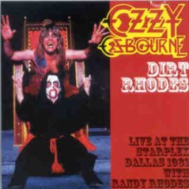 Black Sabbath - Dirt Rhodes ( Tendolar ) ( Live in Dallas , with Randy Rhodes , 1981 , Plus Kansas 1986 ) front cover