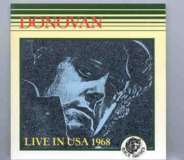 Donovan – Live In The USA 1968 front cover Donovan - Live In The USA 1968 front cover
