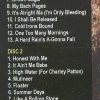 Bob Dylan - Don't Poker In Red Bluff ( 2 CD set ) ( Pauline Davis Pavillon , Red Blues , California , USA , October 7th , 2002 )
