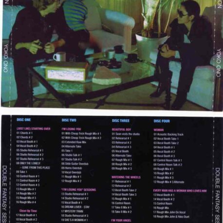 John Lennon - Double Fantasy Sessions (4CD SET & 40 Pages Book) New York City August -October 1980 (OMS)