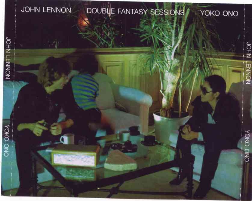 John Lennon – Double Fantasy Sessions (4CD SET & 40 Pages Book) New York City August -October 1980 (OMS) front cover John Lennon - Double Fantasy Sessions (4CD SET & 40 Pages Book) New York City August -October 1980 (OMS) front cover