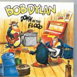 Bob Dylan - Down In The Flood ( Aschaffenburg , March 15th , 1995 ) front cover