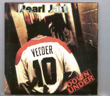 Pearl Jam – Down Under ( 2 CD SET ) ( KTS ) front cover Pearl Jam - Down Under ( 2 CD SET ) ( KTS ) front cover