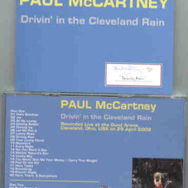 Paul McCartney - Driving Tour 2002 Driving In The Cleveland Rain ( 2 CD set )