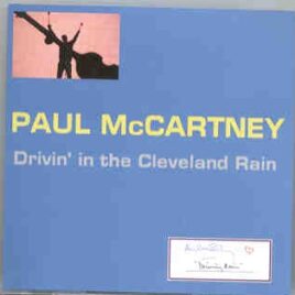 Paul McCartney - Driving Tour 2002   Driving In The Cleveland Rain ( 2 CD set ) front cover