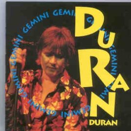 Duran Duran - Gemini ( Great Dane ) ( Academy Theatre , New York , February 13th , 1993 ) front cover