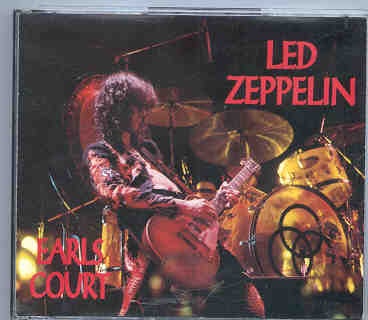 Led Zeppelin – Earls Court ( 3 CD set ) ( Silver Rarities ) ( Earl’s Court , London UK , May 24th , 1975 ) front cover Led Zeppelin - Earls Court ( 3 CD set ) ( Silver Rarities ) ( Earl's Court , London UK , May 24th , 1975 ) front cover