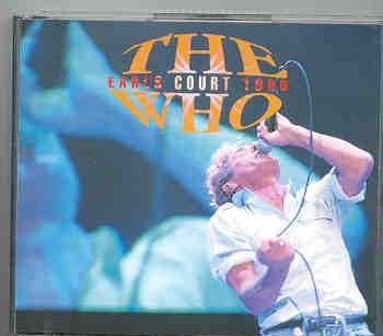 The Who – Earl’s Court 1996 ( 2 CD SET ) front cover The Who - Earl's Court 1996 ( 2 CD SET ) front cover
