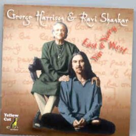 George Harrison - East And West , Yin And Yang  ( Yellow Cat ) front cover