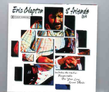 Eric Clapton – Eric Clapton And Friends LIVE front cover Eric Clapton - Eric Clapton And Friends LIVE front cover