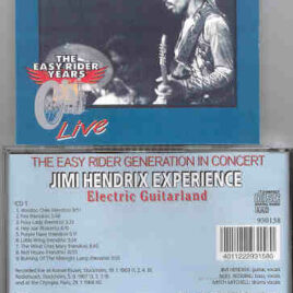 Jimi Hendrix - Electric Guitarland ( 2 CD set ) ( Konserthuset and Radiohuset concerts , Stockholm 1969 )