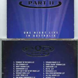 Electric Light Orchestra - One Night Live In Australia ( 2 CD SET )( Entertainment Centre , Sydney , Australia March 18th & 19th , 1995 )