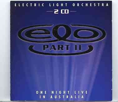Electric Light Orchestra – One Night Live In Australia ( 2 CD SET )( Entertainment Centre , Sydney , Australia March 18th & 19th , 1995 ) front cover Electric Light Orchestra - One Night Live In Australia ( 2 CD SET )( Entertainment Centre , Sydney , Australia March 18th & 19th , 1995 ) front cover
