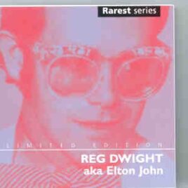 Elton John - Reg Dwight AKA Elton John front cover