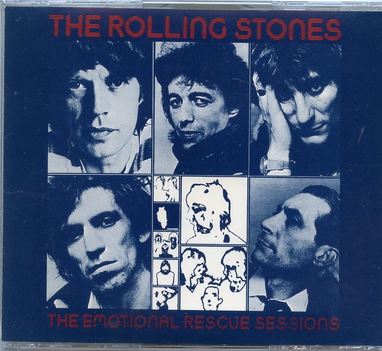 Rolling Stones – Emotional Rescue Sessions Plus Dance ( 2 CD ) ( Pathe Marconi Studios , France Musicland Studios ,Germany ) front cover Rolling Stones - Emotional Rescue Sessions Plus Dance ( 2 CD ) ( Pathe Marconi Studios , France Musicland Studios ,Germany ) front cover