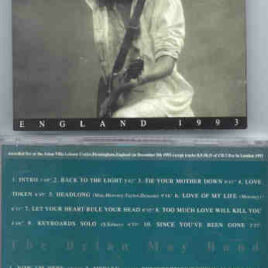 Queen - The BRIAN MAY BAND England 1993 ( 2 CD!!!!! SET )