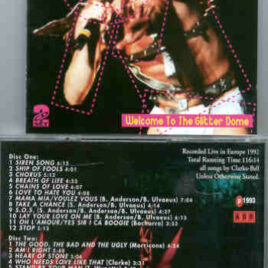 Erasure - Welcome To The Glitter Dome ( 2 CD SET ) ( Live in Europe 1992 ) ( KTS )