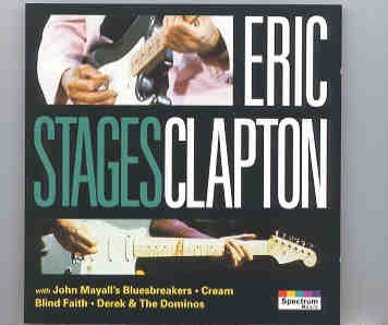 Cream – Stages ( Cream , Bluesbreakers , Derek & The Dominoes ) front cover Cream - Stages ( Cream , Bluesbreakers , Derek & The Dominoes ) front cover
