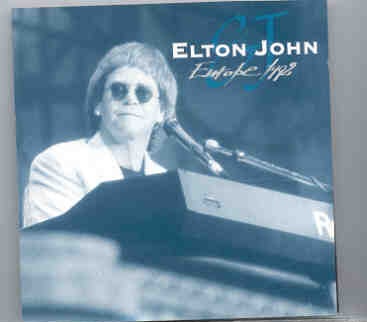 Elton John – Europe 1992 ( Live Storm ) ( Live In Europe During the 1992 European Tour ) front cover Elton John - Europe 1992 ( Live Storm ) ( Live In Europe During the 1992 European Tour ) front cover
