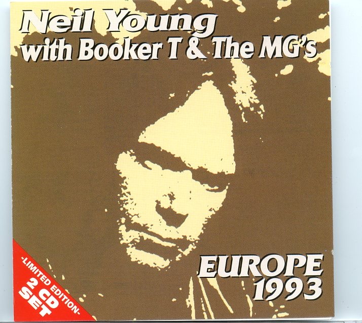 Neil Young / CSNY – Europe ’93 ( 2 CD set ) ( Live in Holland and Belgium July 1993 plus Los Angeles March 1994 ) front cover Neil Young / CSNY - Europe '93 ( 2 CD set ) ( Live in Holland and Belgium July 1993 plus Los Angeles March 1994 ) front cover