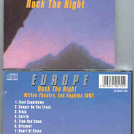 Europe - Rock The Night ( Living Legend ) ( Wilton Theater , Los Angeles , CA , USA , 1987 )