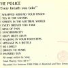 Sting / The Police - Every Breathe You Take ( On Stage Recs. ) ( Montreal & New Jersey 1983-1986 )