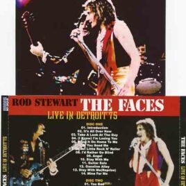 The Face / Rod Stewart - Live In Detroit 1975 ( 2 CD set ) ( Cobo Hall , Detroit , MI , February 14th , 1975 )