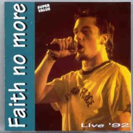 Faith No More - Live 1992  ( On Stage Recs. ) front cover