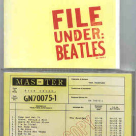 The Beatles - File Under Beatles ( First Time On CD )