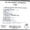 Jimi Hendrix - Fire ( Swingin' Pig Recs ) ( Sweden 1969 plus Netherlands 1967 )