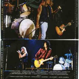 Led Zeppelin - First And Last Budokan ( 4 CD SET ) ( Plant & Page LIVE at Budokan , Japan , February 5th & 13th , 1996 )