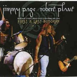 Led Zeppelin - First And Last Budokan ( 4 CD SET ) ( Plant & Page  LIVE at Budokan , Japan , February 5th & 13th , 1996 ) front cover