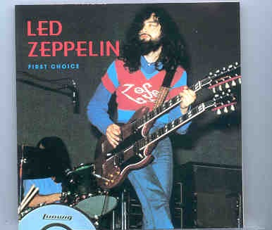 Led Zeppelin – First Choice ( 2 CD SET ) ( Tampa Convention Hall , Tampa , Florida , USA , April 9th , 1970 ) front cover Led Zeppelin - First Choice ( 2 CD SET ) ( Tampa Convention Hall , Tampa , Florida , USA , April 9th , 1970 ) front cover