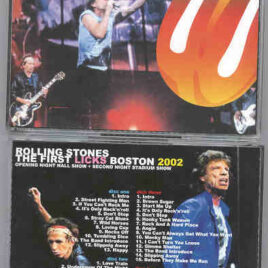 Rolling Stones - The First Licks In Boston 2002 ( 4 CD SET ) ( Opening Night & Second Show )