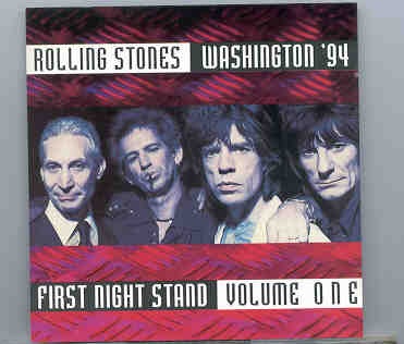 Rolling Stones – First Night Stand Part 1 ( Swingin’ Pig ) ( Washington 94 ) front cover Rolling Stones - First Night Stand Part 1 ( Swingin' Pig ) ( Washington 94 ) front cover