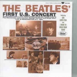 The Beatles - First U.S. Concert ( Inc. Long Tall Sally )( Replicates 2nd Album Artwork )( Capitol ) front cover