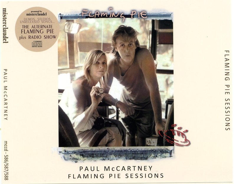 Paul McCartney – Flaming Pie Sessions ( 3 CD SET ) ( Misterclaudel ) front cover Paul McCartney - Flaming Pie Sessions ( 3 CD SET ) ( Misterclaudel ) front cover