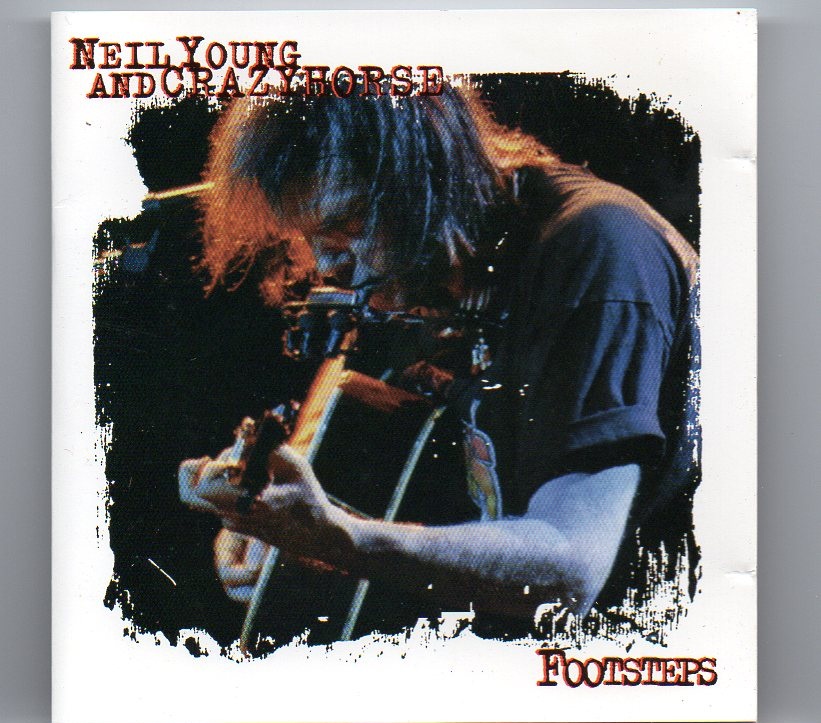 Neil Young / CSNY – Footsteps ( The Bridge Benefit , Shoreline Amphitheater , San Francisco , CA , October 1st , 1994 ) front cover Neil Young / CSNY - Footsteps ( The Bridge Benefit , Shoreline Amphitheater , San Francisco , CA , October 1st , 1994 ) front cover