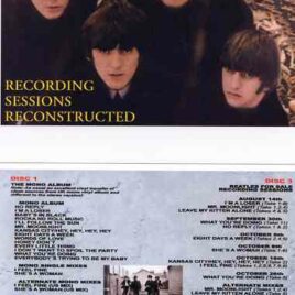 The Beatles - Beatles For Sale Recording Sessions Reconstructed ( 3 CD + 1 DVD SET )