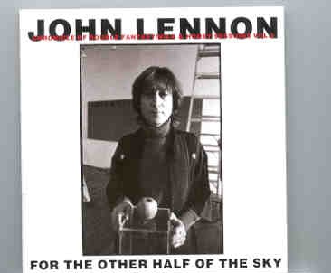 John Lennon – For The Other Half Of The Sky ( 2 CD set ) front cover John Lennon - For The Other Half Of The Sky ( 2 CD set ) front cover