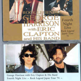 George Harrison - Fourth Night Live ( 2 CD set ) ( With Eric Clapton , Nagoya , Japan , Dec 5th , 1991 )