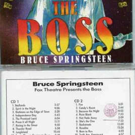 Bruce Springsteen - Fox Theater Presents The Boss ( 2 CD SET ) ( Atlanta , GA , September 30th , 1978 )