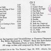 Bruce Springsteen - Fox Theater Presents The Boss ( 2 CD SET ) ( Atlanta , GA , September 30th , 1978 )
